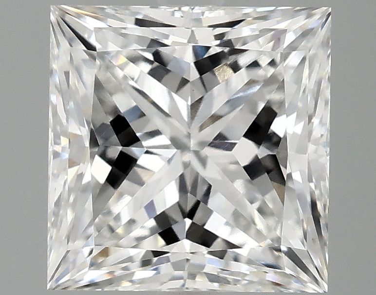 3.08 ct. princess Lab Grown Diamond front image