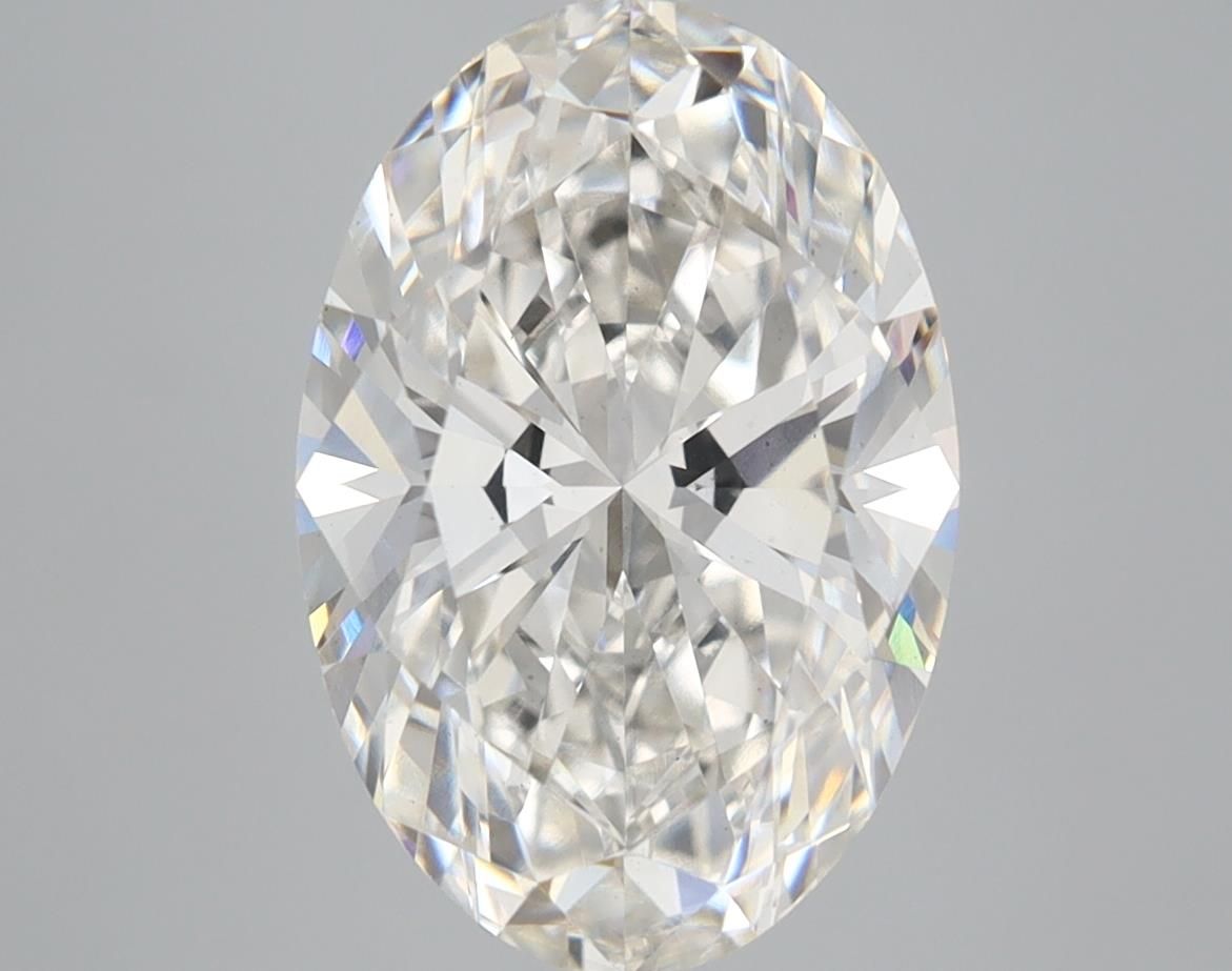4.02 ct. oval Lab Grown Diamond front image