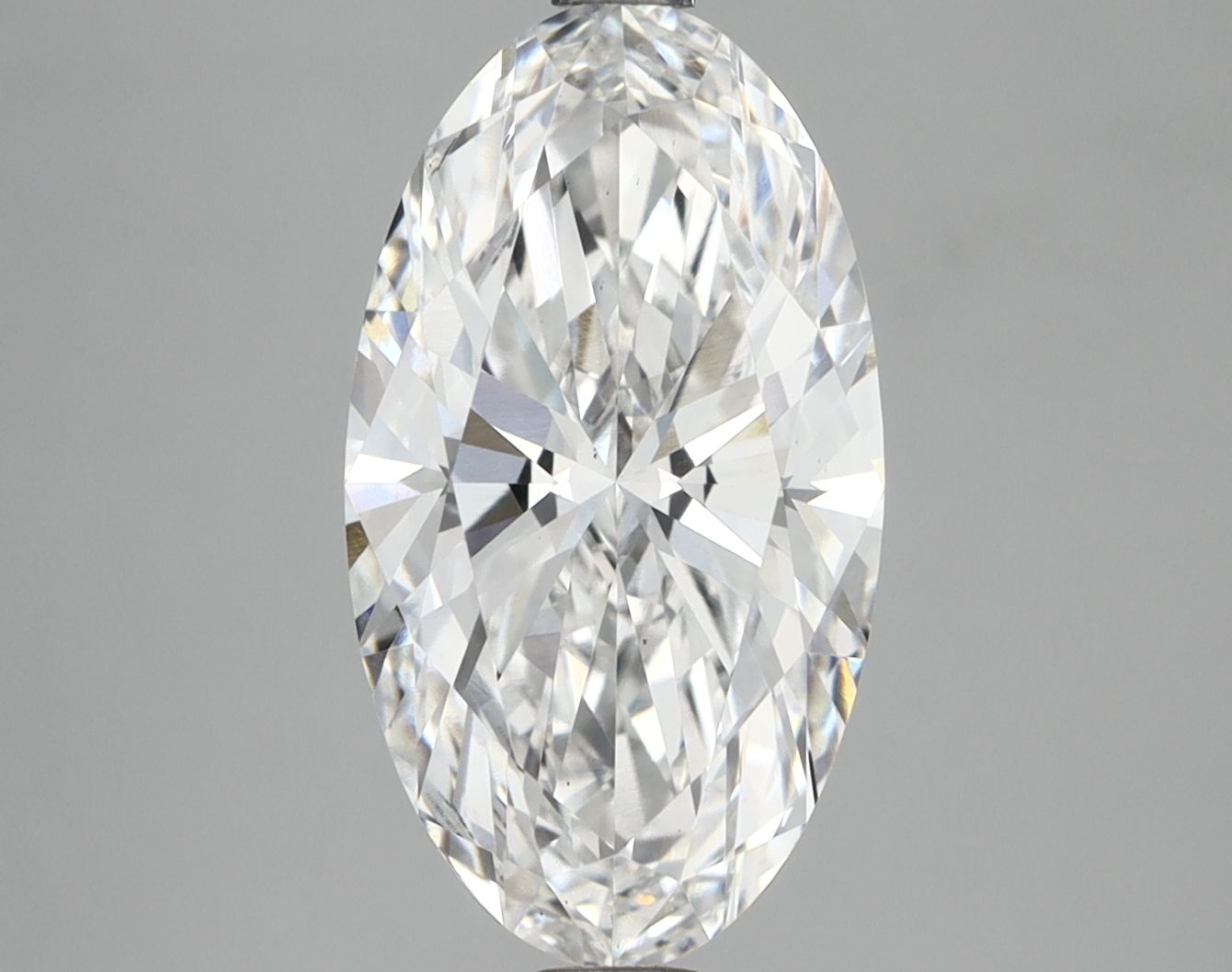 3.65 ct. oval Lab Grown Diamond front image