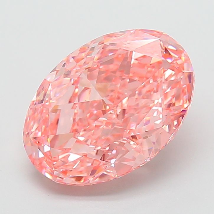 6.03 ct. oval Lab Grown Diamond front image