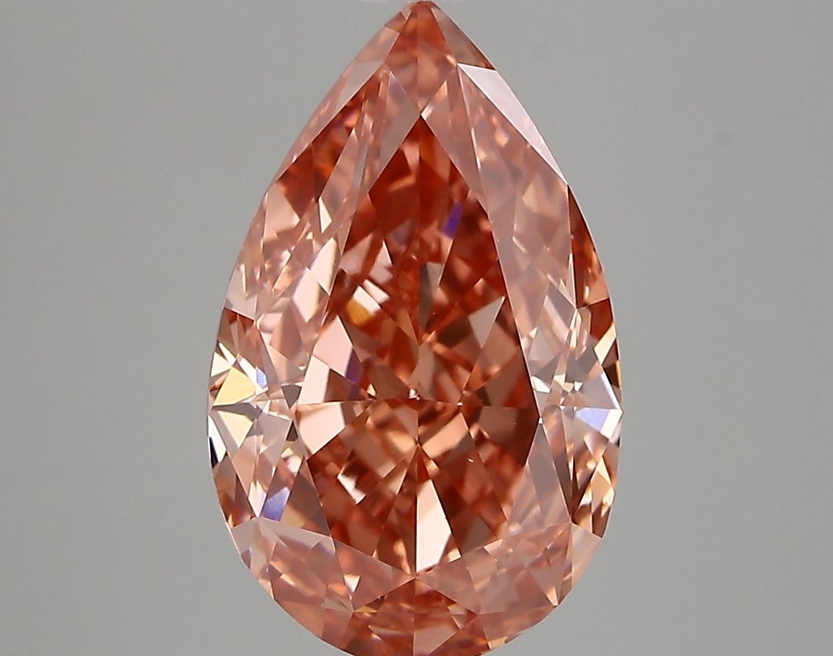 5.10 ct. pear Lab Grown Diamond front image