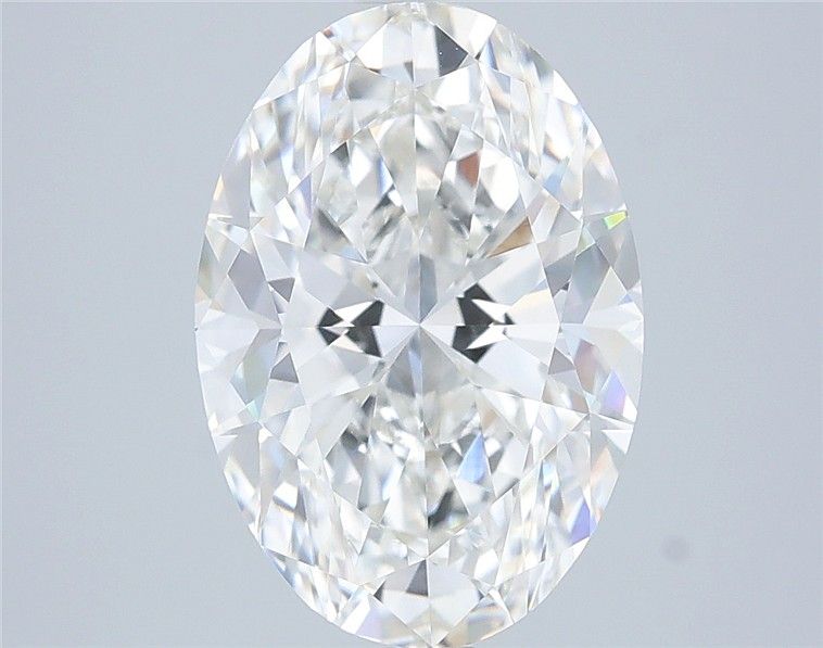 4.07 ct. oval Lab Grown Diamond front image