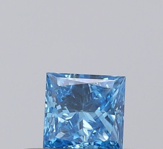 0.25 CT Fancy Vivid Blue PRINCESS