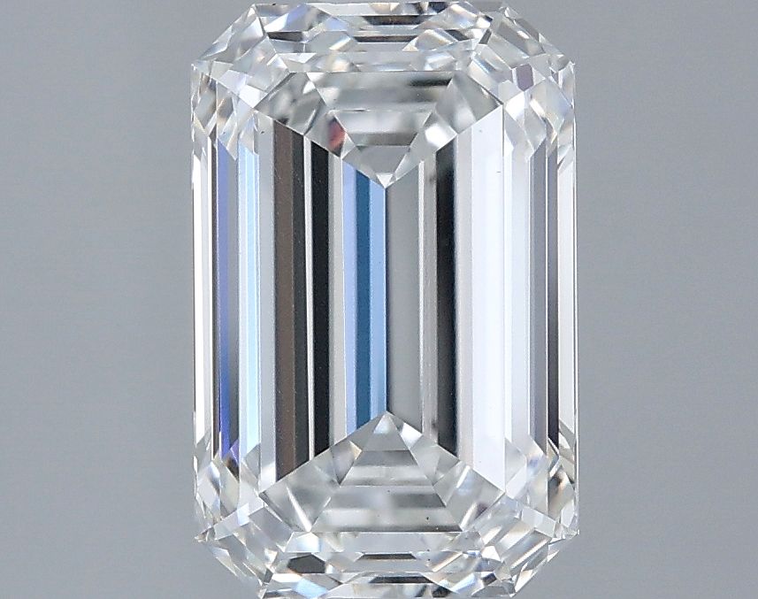 3.02 ct. emerald Lab Grown Diamond front image