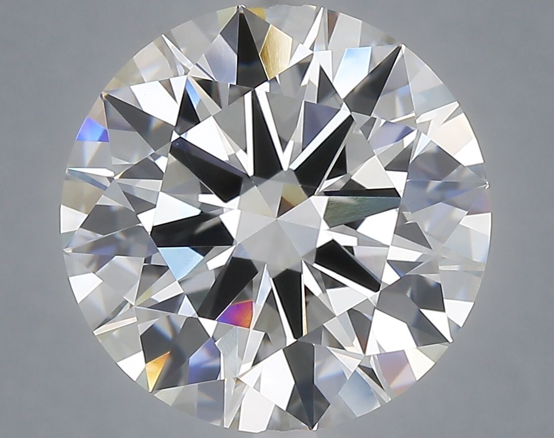 7.02 ct. round Lab Grown Diamond front image