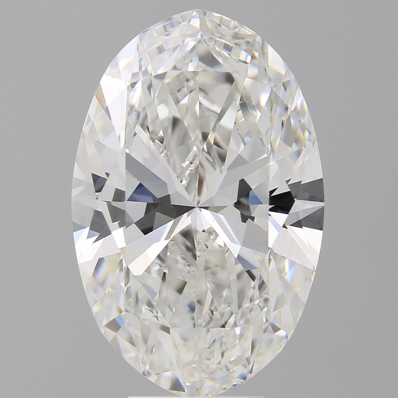 8.05 ct. oval Lab Grown Diamond front image