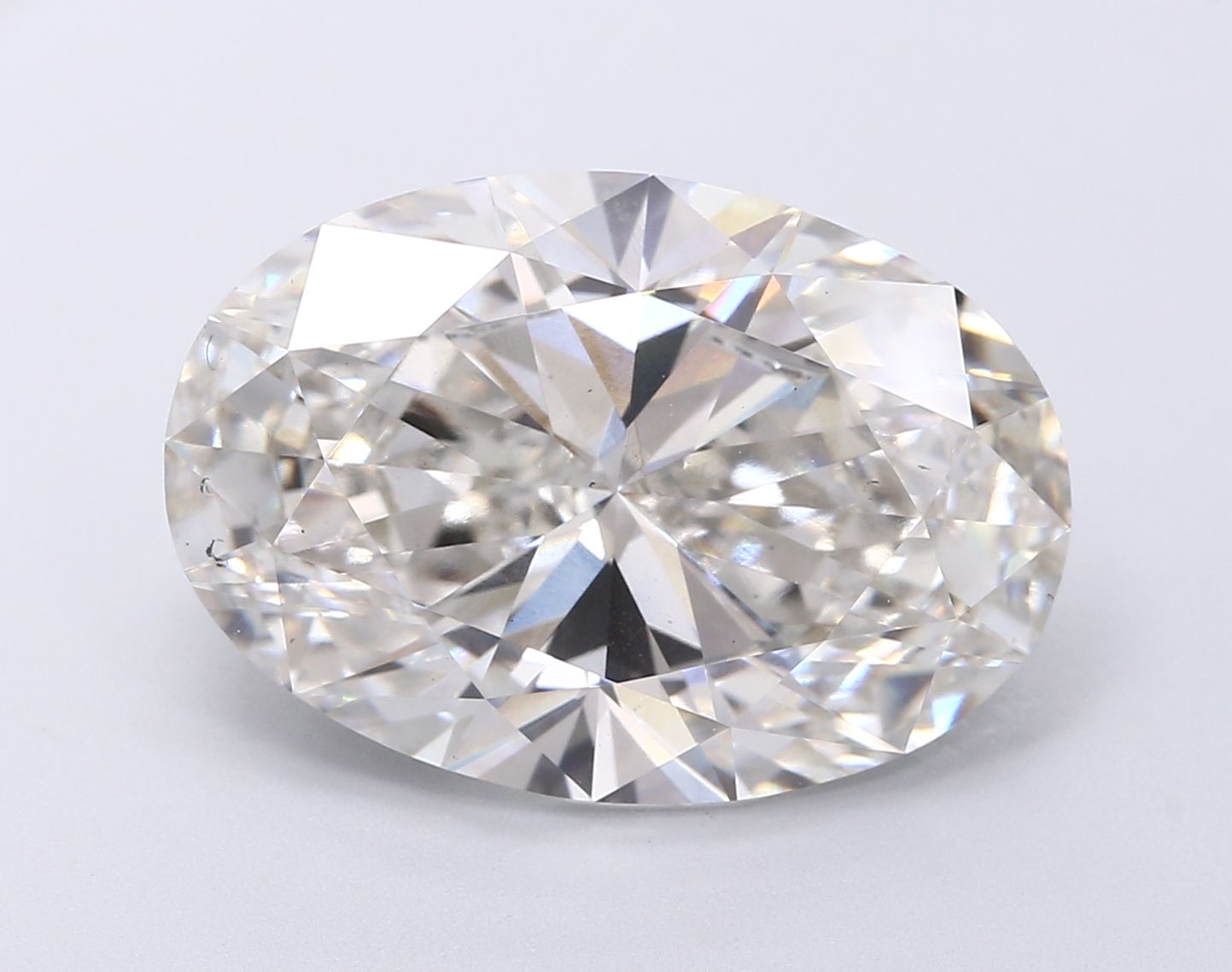 9.68 ct. oval Lab Grown Diamond front image