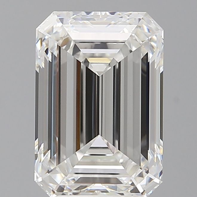 4.10 ct. emerald Lab Grown Diamond front image