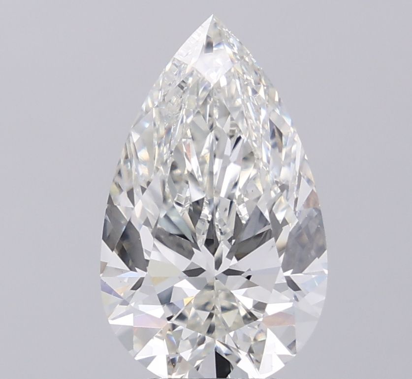4.01 ct. pear Lab Grown Diamond front image