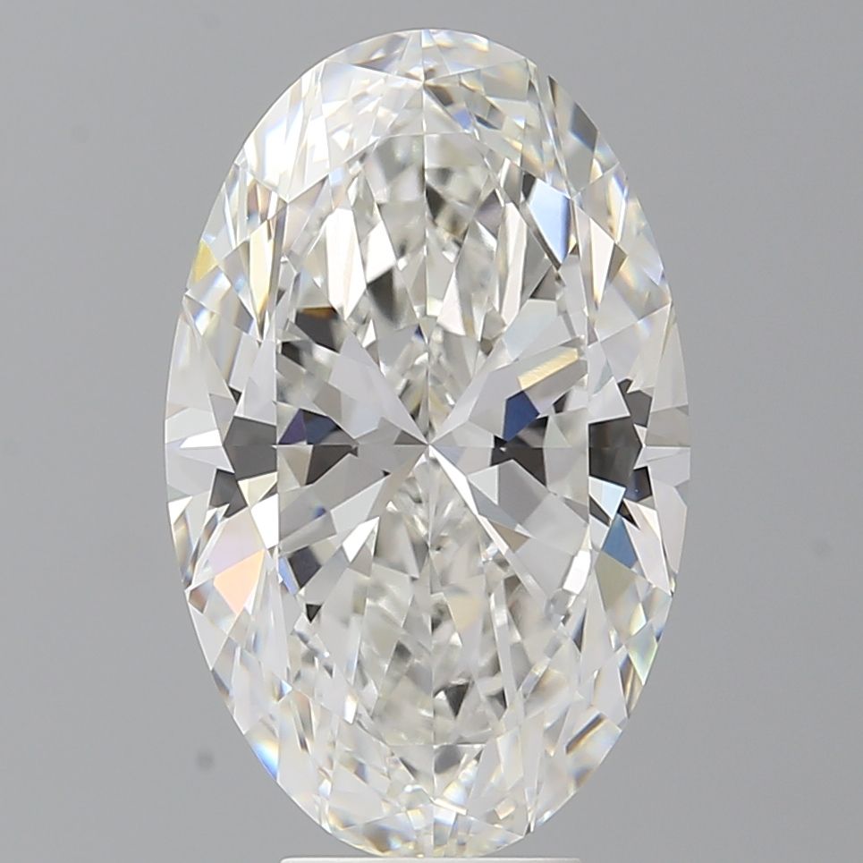 7.06 ct. oval Lab Grown Diamond front image