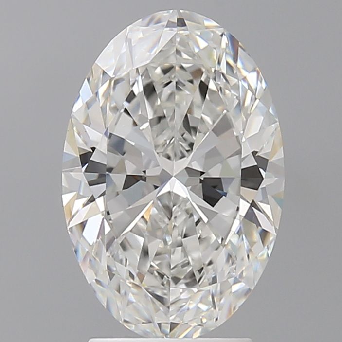 3.09 ct. oval Lab Grown Diamond front image