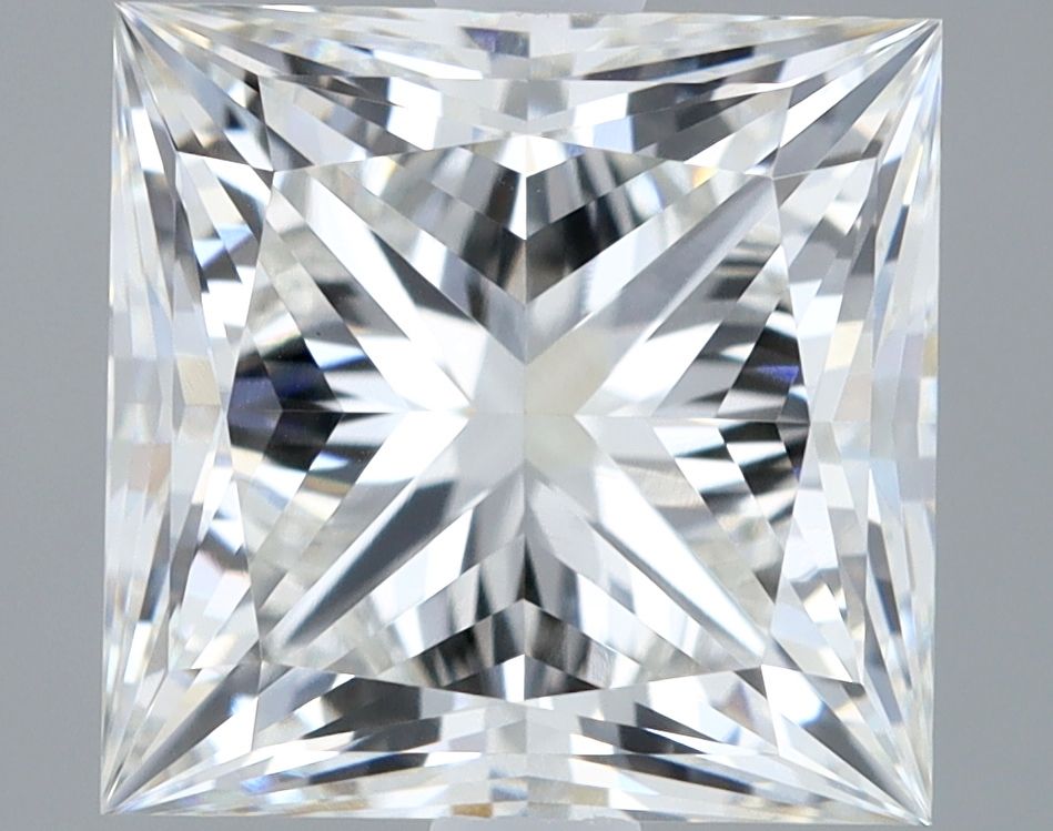 2.74 ct. princess Lab Grown Diamond front image
