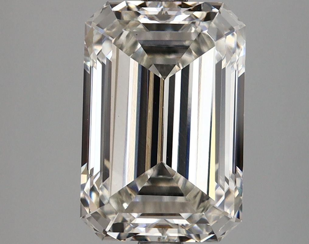 3.91 ct. emerald Lab Grown Diamond front image