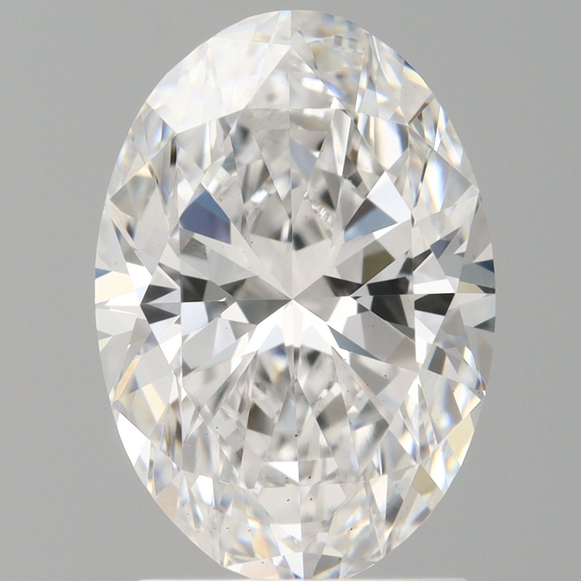 2.08 ct. oval Lab Grown Diamond front image