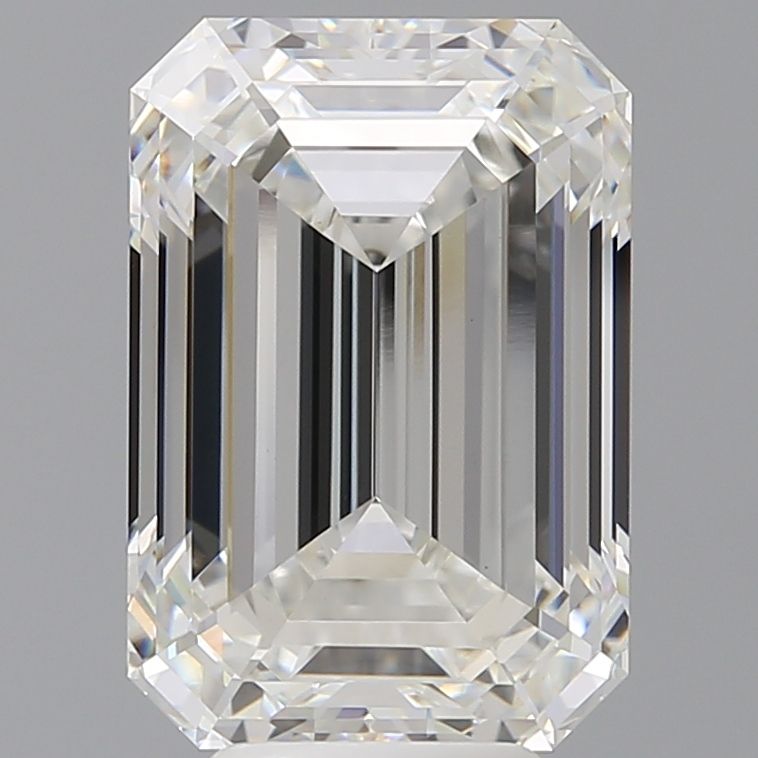 7.07 ct. emerald Lab Grown Diamond front image