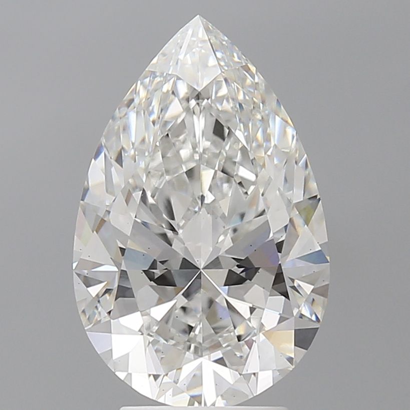4.06 ct. pear Lab Grown Diamond front image