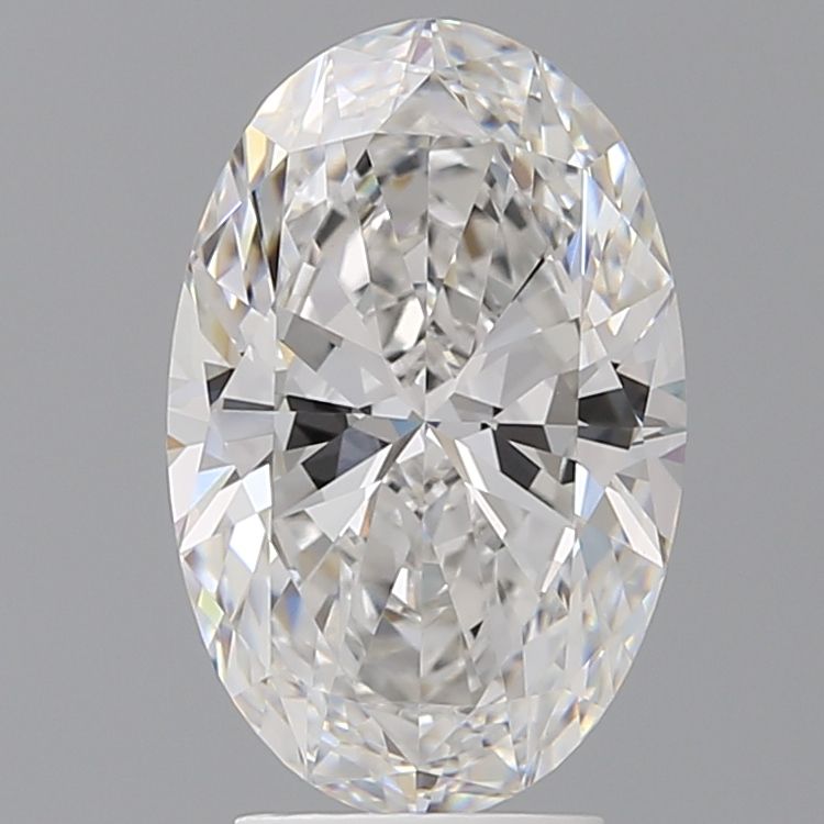 3.58 ct. oval Lab Grown Diamond front image