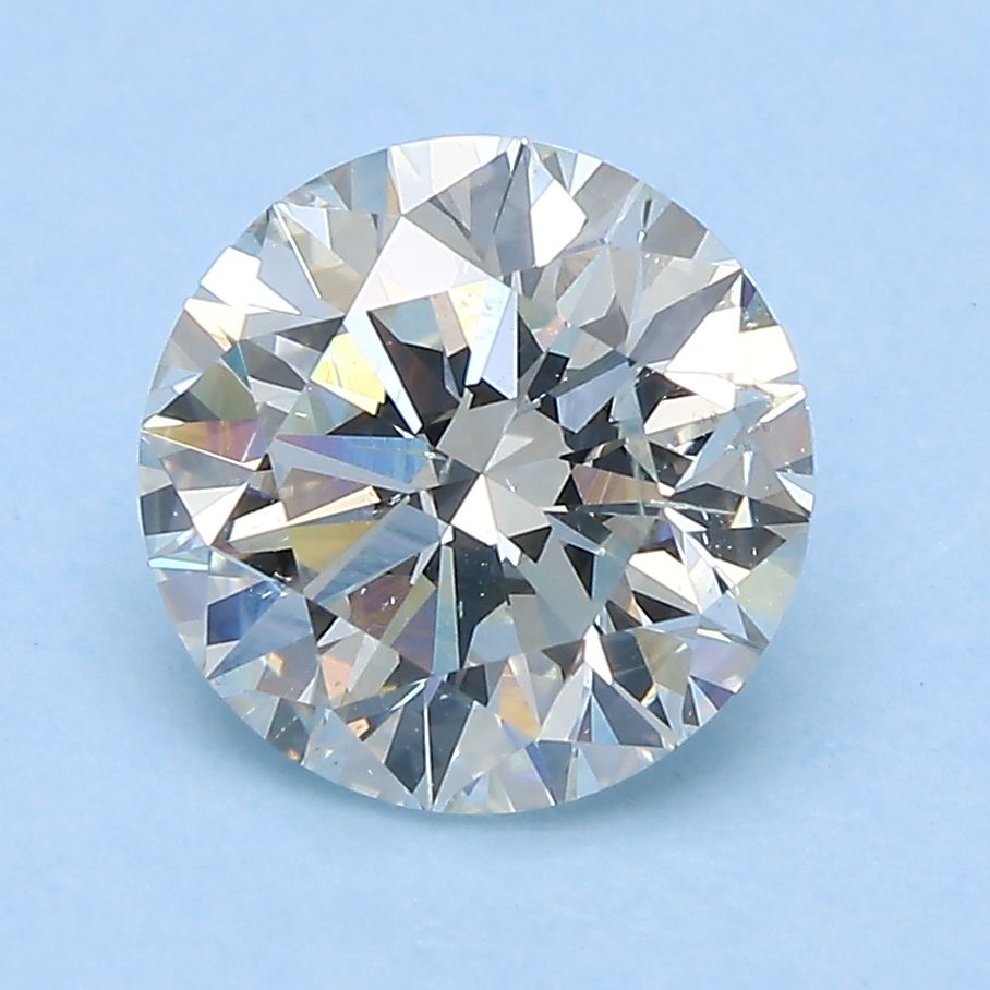 Diamant Rond 2.55 ct - Couleur I - Pureté SI1