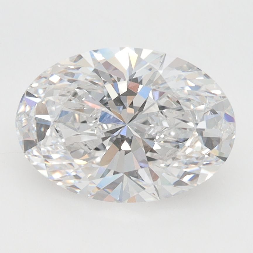 2.10 ct. oval Lab Grown Diamond front image