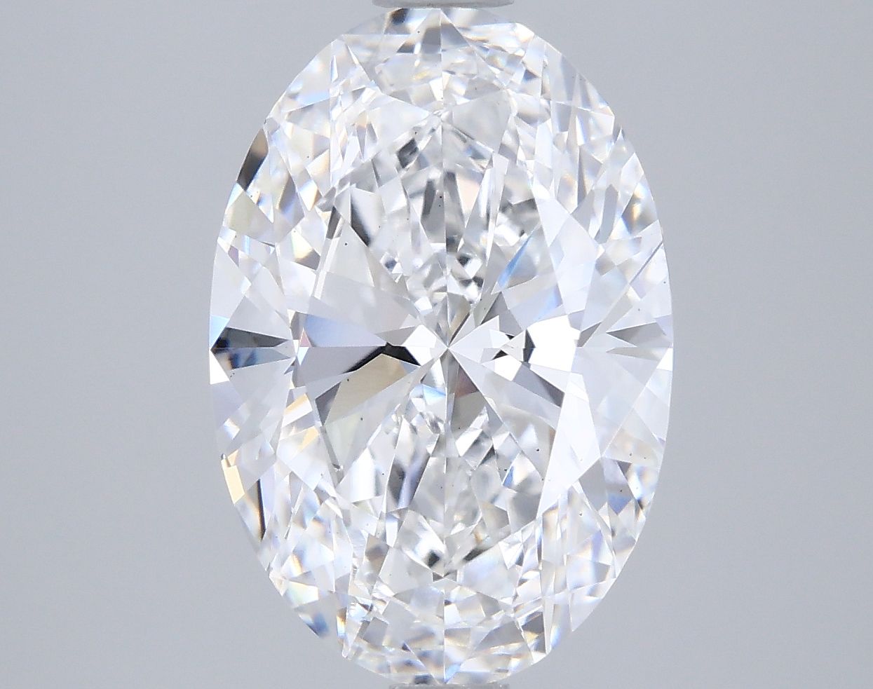 3.02 ct. oval Lab Grown Diamond front image
