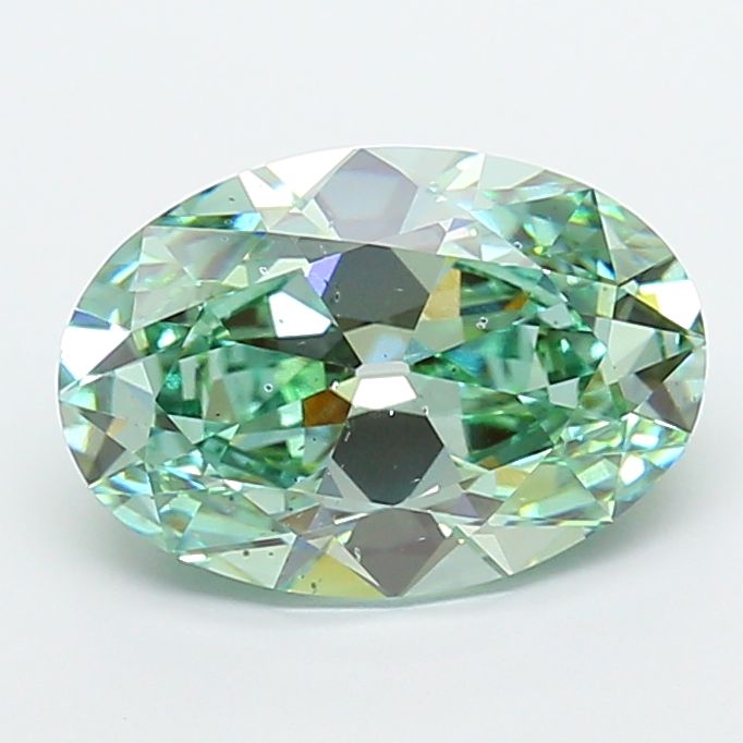 5.02 ct. oval Lab Grown Diamond front image