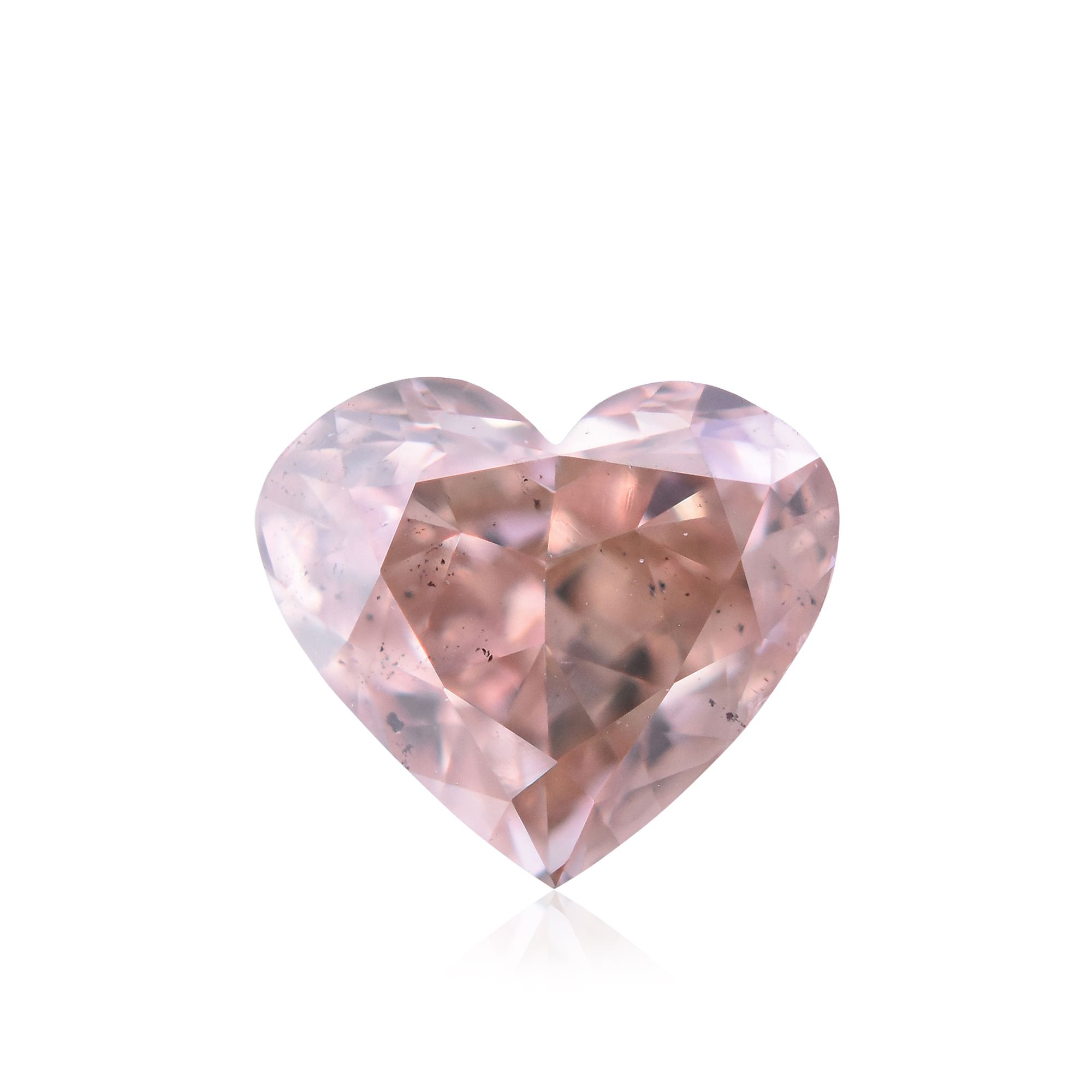 Diament 0.58 ct Fancy Brownish Orangey Pink/SI2