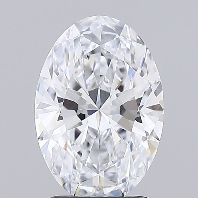 2.06 ct. oval Lab Grown Diamond front image