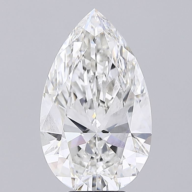 7.03 ct. pear Lab Grown Diamond front image