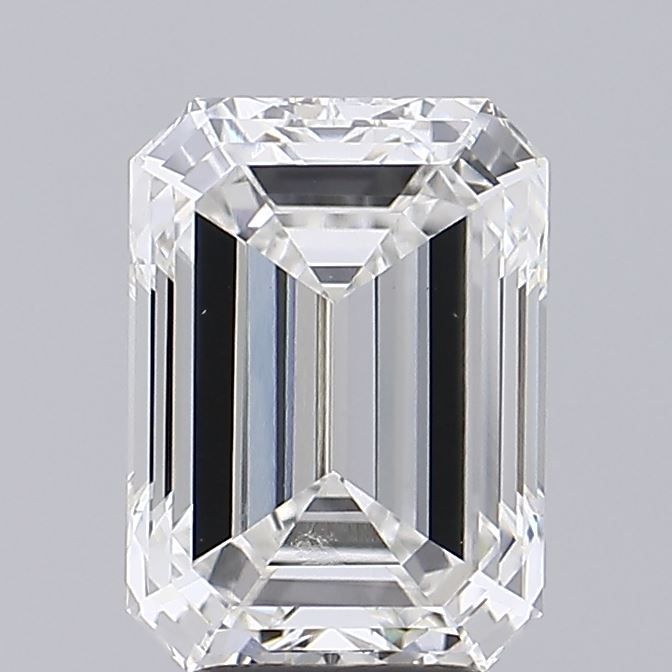 4.01 ct. emerald Lab Grown Diamond front image