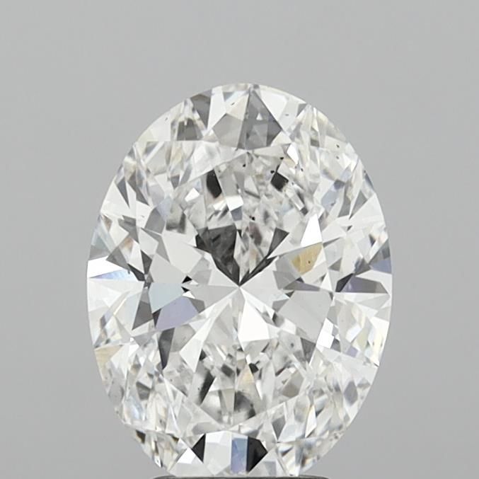 3.56 ct. oval Lab Grown Diamond front image