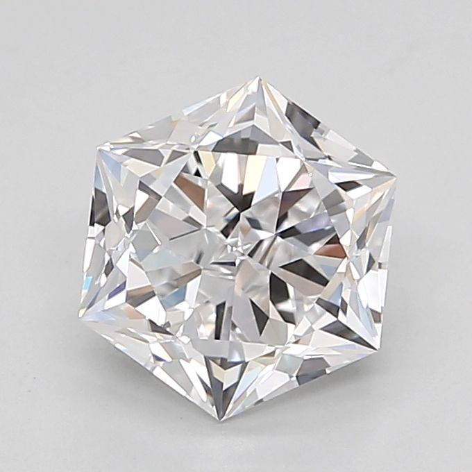 2.07 ct lab-grown Hexagonal Diamond