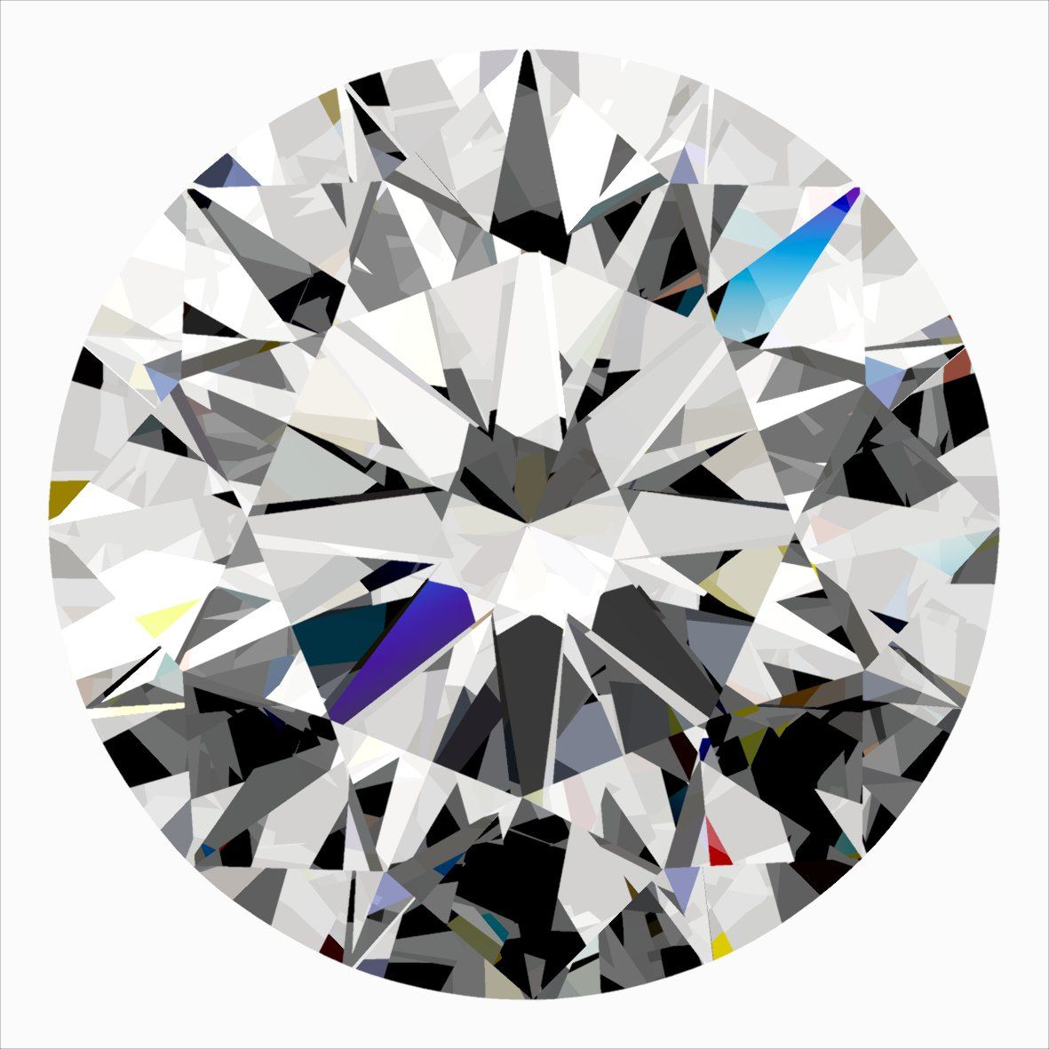 0.34 ct Round diamond