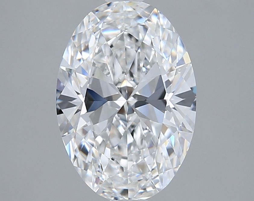 2.05 ct. oval Lab Grown Diamond front image