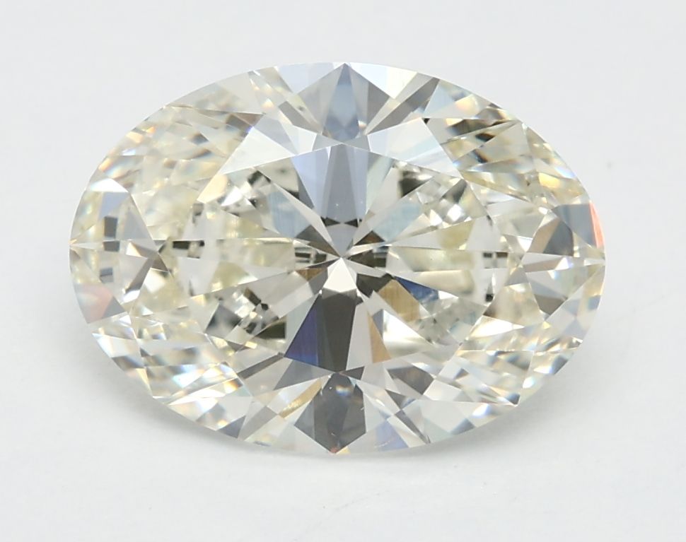 2.01 ct. oval Lab Grown Diamond front image