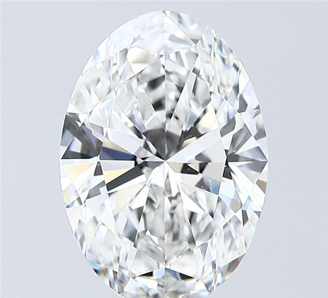 3.06 ct. oval Lab Grown Diamond front image