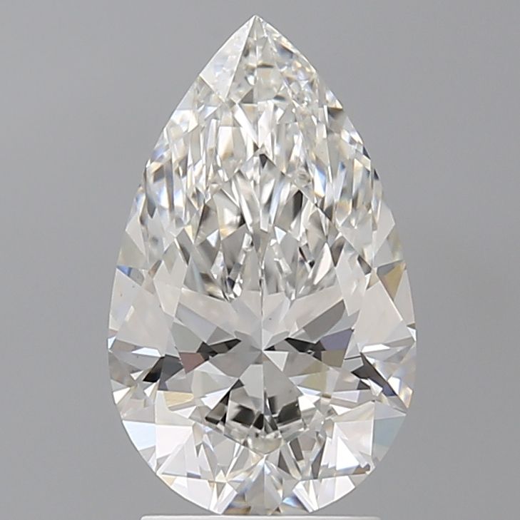 2.60 ct. pear Lab Grown Diamond front image