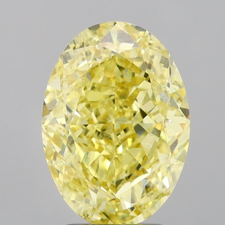 4.03 ct. oval Lab Grown Diamond front image