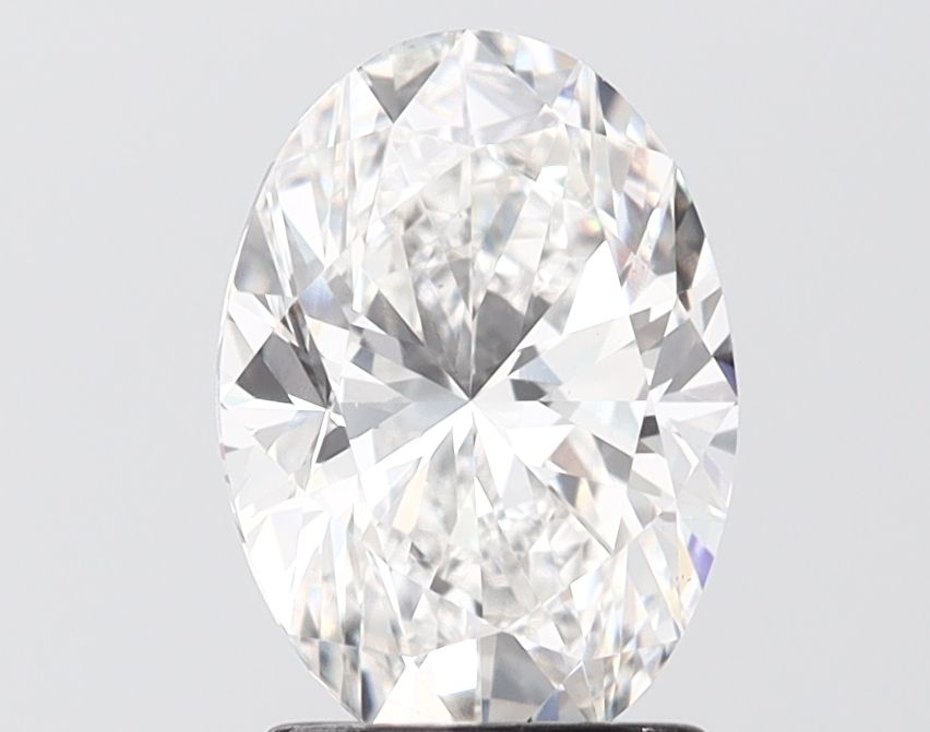 2.11 ct. oval Lab Grown Diamond front image