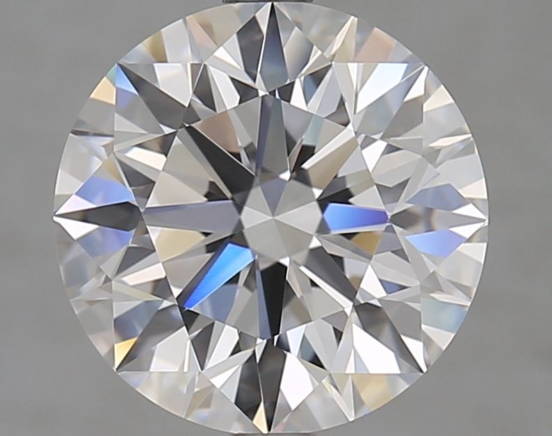 Diamant Rond 4.10 ct - Couleur D - Pureté IF
