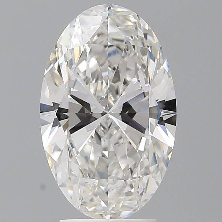3.50 ct. oval Lab Grown Diamond front image