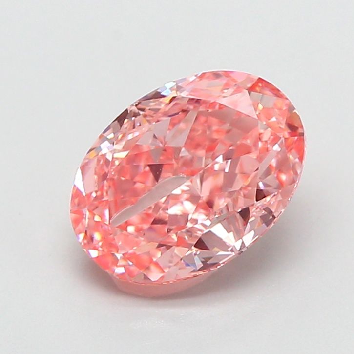 2.03 ct. oval Lab Grown Diamond front image