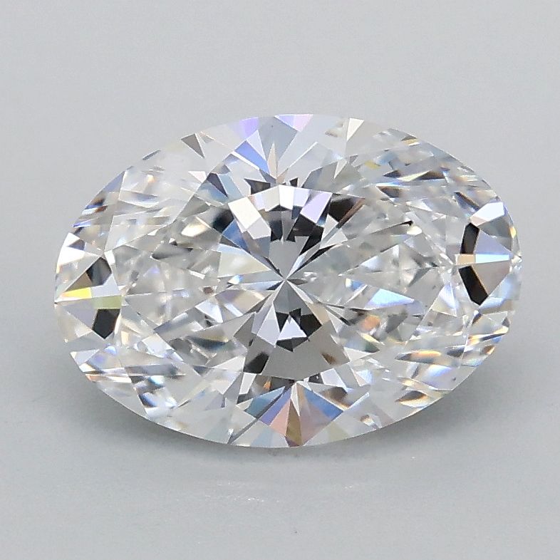 1.30 ct. oval Lab Grown Diamond front image