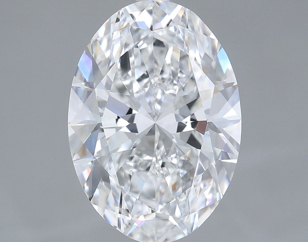 3.75 ct. oval Lab Grown Diamond front image