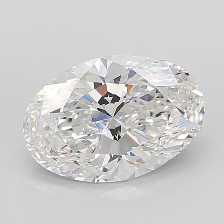 8.07 ct. oval Lab Grown Diamond front image