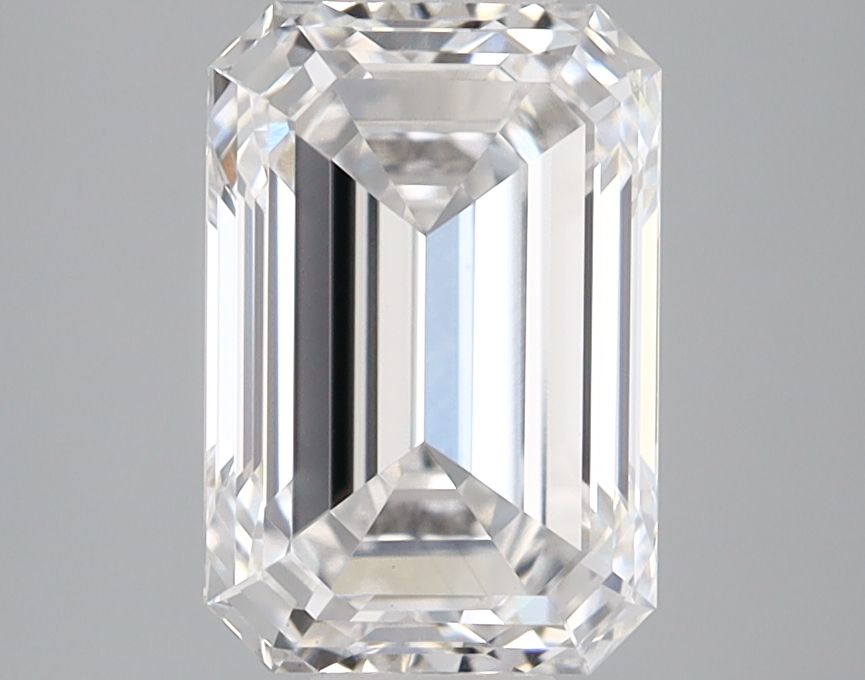 2.55 ct. emerald Lab Grown Diamond front image
