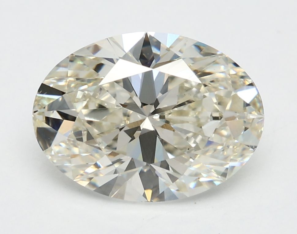 2.01 ct. oval Lab Grown Diamond front image