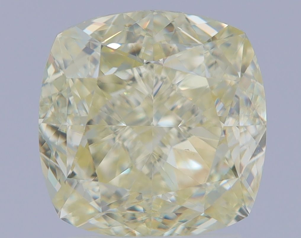 Diament 2.87 ct Fancy Light Yellow/VS1