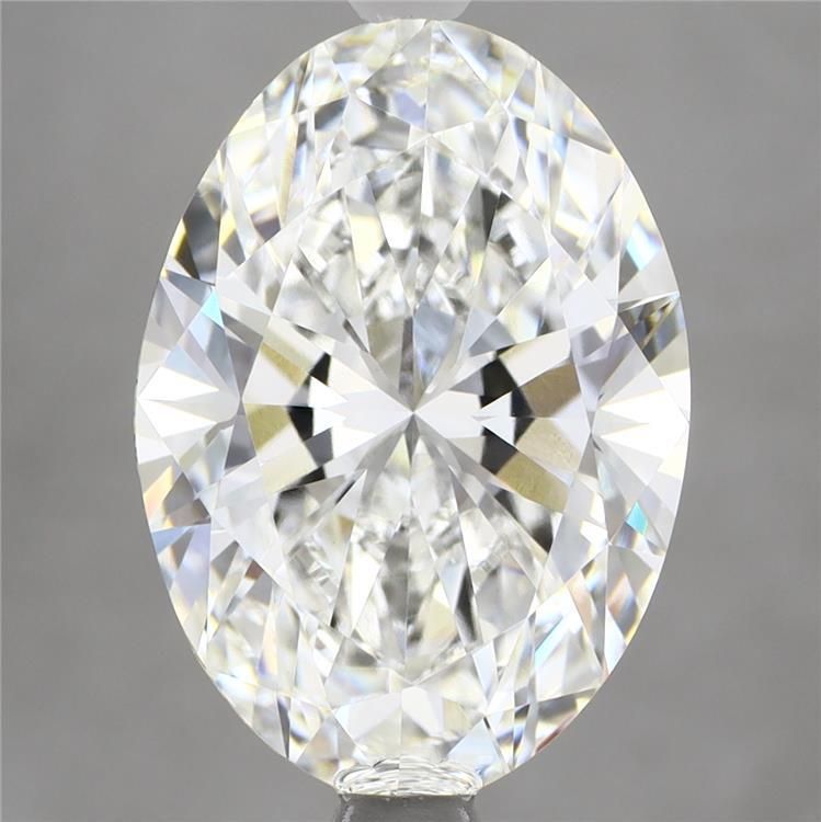 5.80 ct. oval Lab Grown Diamond front image