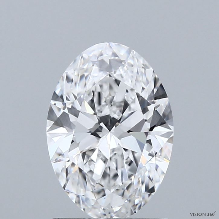 1.51 ct. oval Lab Grown Diamond front image