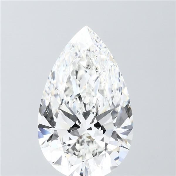 7.09 ct. pear Lab Grown Diamond front image